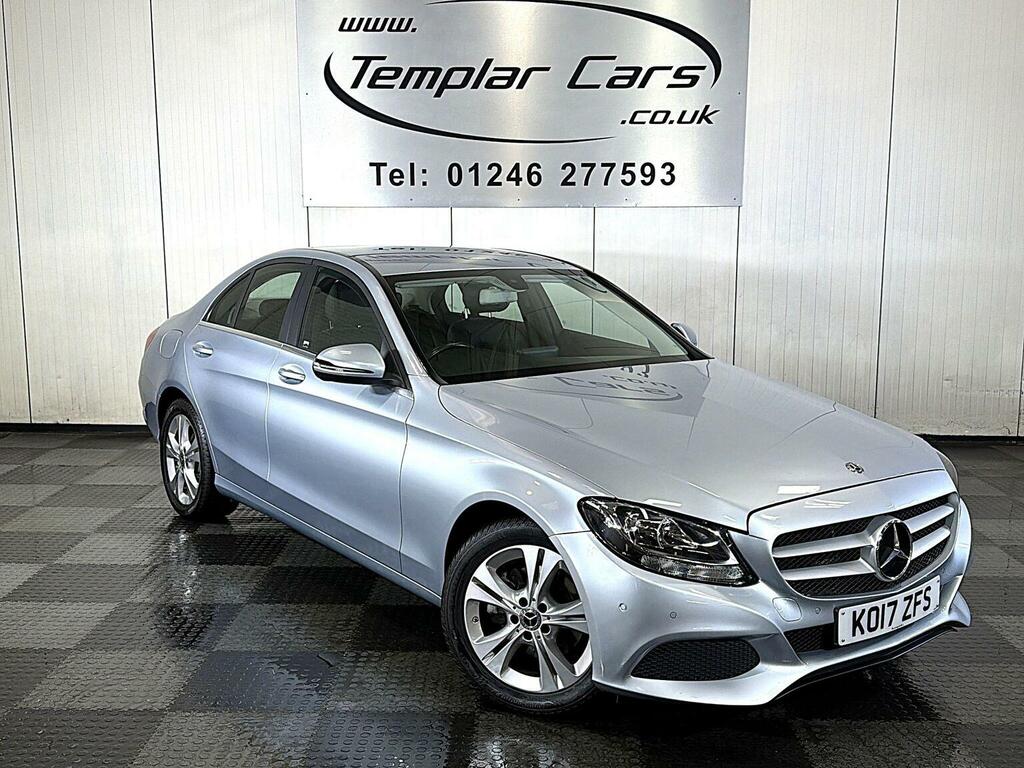 Mercedes-Benz C Class Saloon 2.0 C200 Se Executive Edition G-tronic Eur KO17ZFS Silver