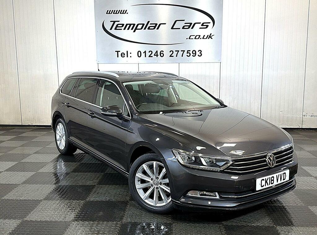 Volkswagen Passat Estate 2.0 Tdi Se Business Dsg Euro 6 Ss 2 CK18VVD Grey