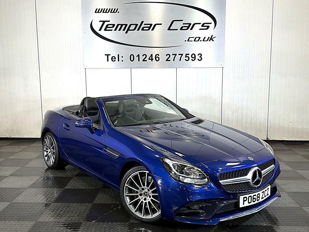 Mercedes-Benz SLC 1.6 Slc180 Amg Line G-tronic Euro 6 Ss Blue