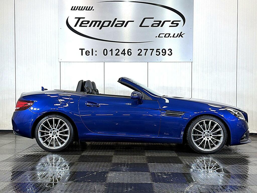 Mercedes-Benz SLC 1.6 Slc180 Amg Line G-tronic Euro 6 Ss Blue #3
