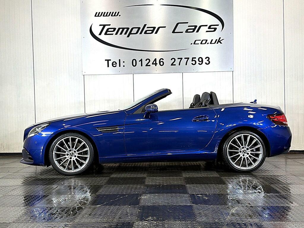 Mercedes-Benz SLC 1.6 Slc180 Amg Line G-tronic Euro 6 Ss Blue #5