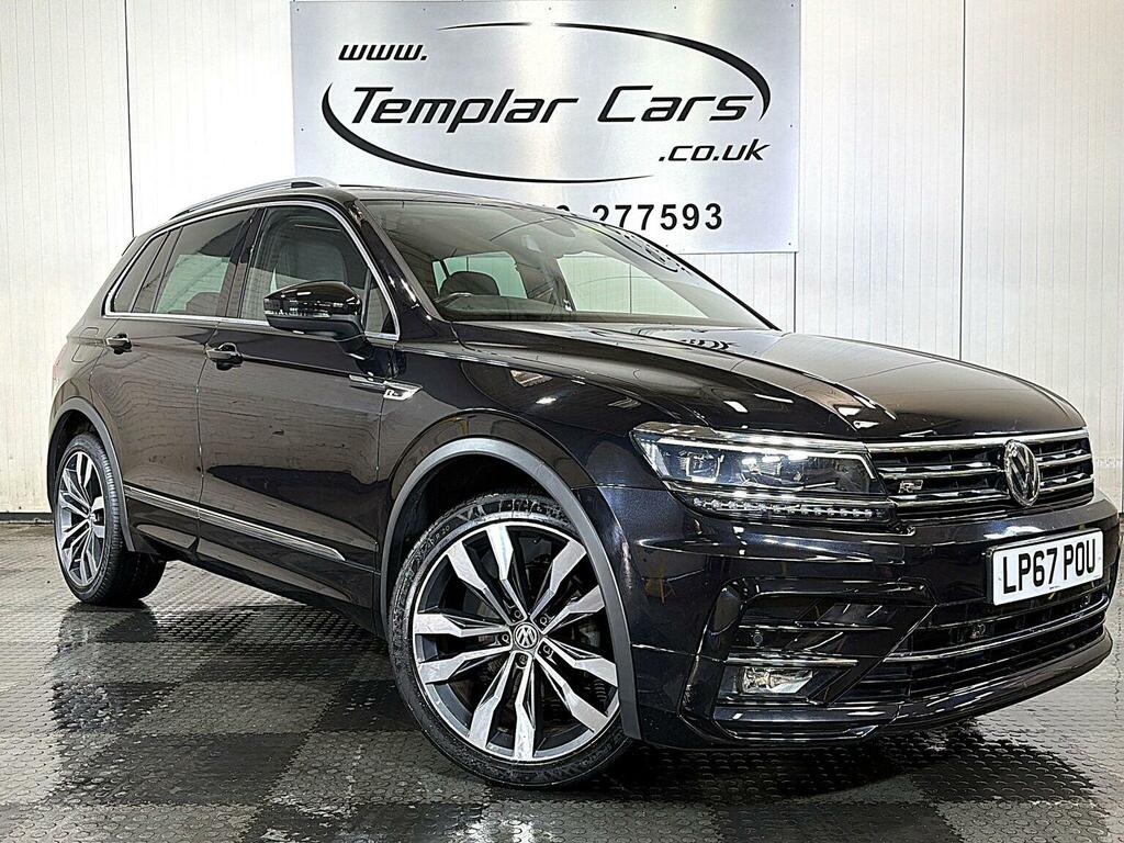 Volkswagen Tiguan 1.4 Tsi R-line Dsg Euro 6 Ss Black #2