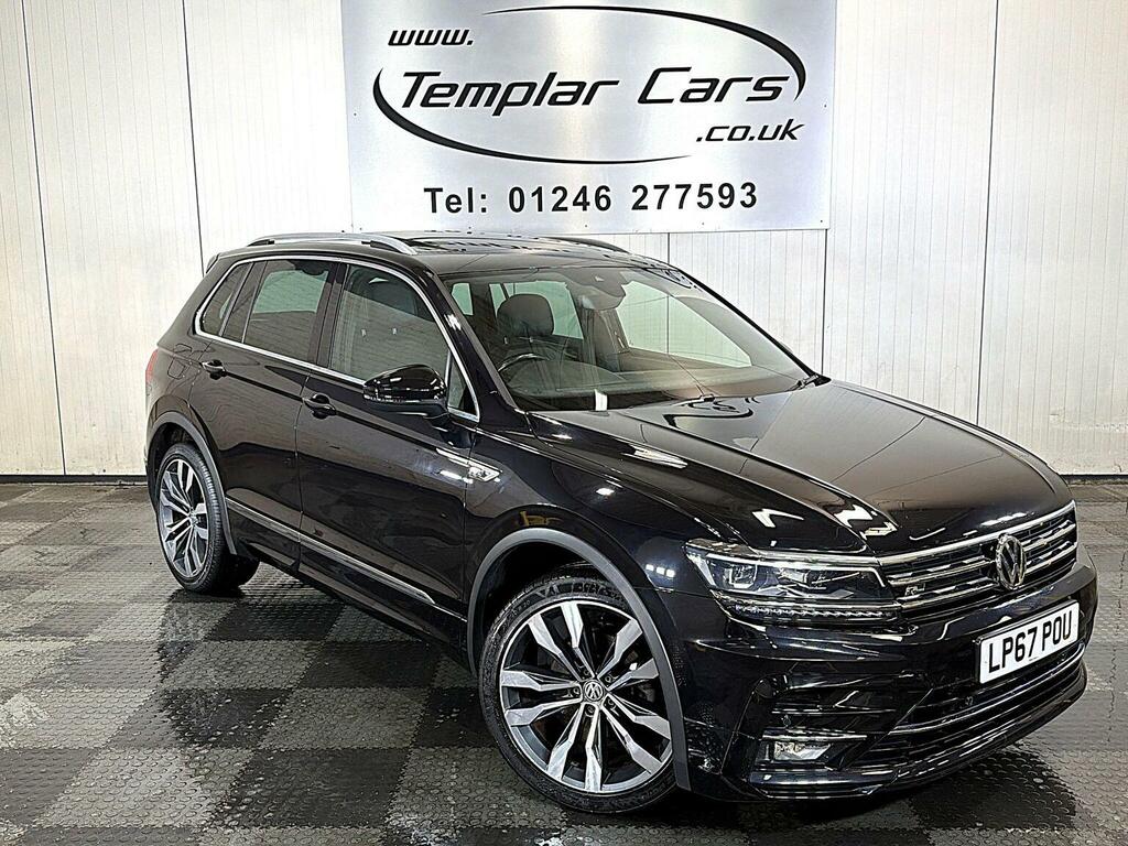 Volkswagen Tiguan 1.4 Tsi R-line Dsg Euro 6 Ss Black