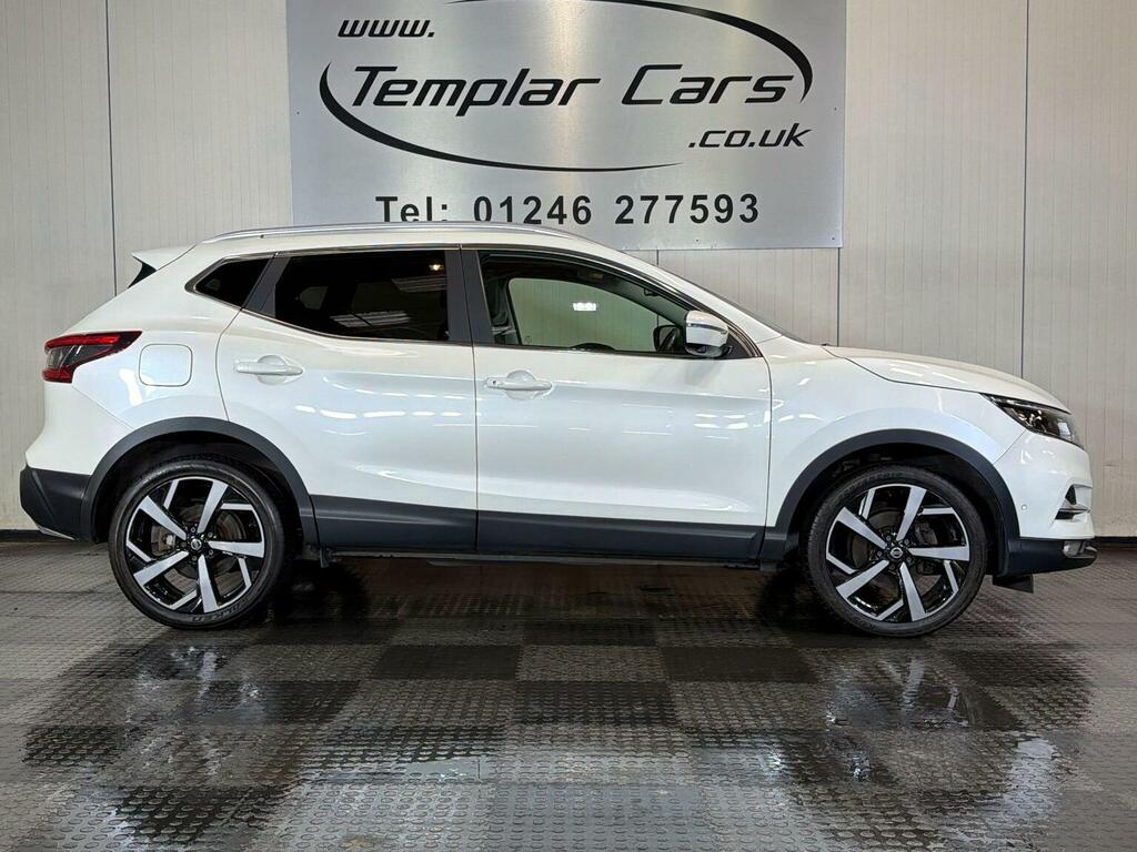 Nissan Qashqai 1.3 Dig-t Tekna Euro 6 Ss White #3