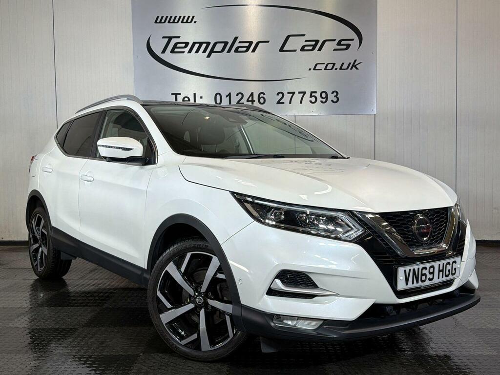 Nissan Qashqai 1.3 Dig-t Tekna Euro 6 Ss White #2