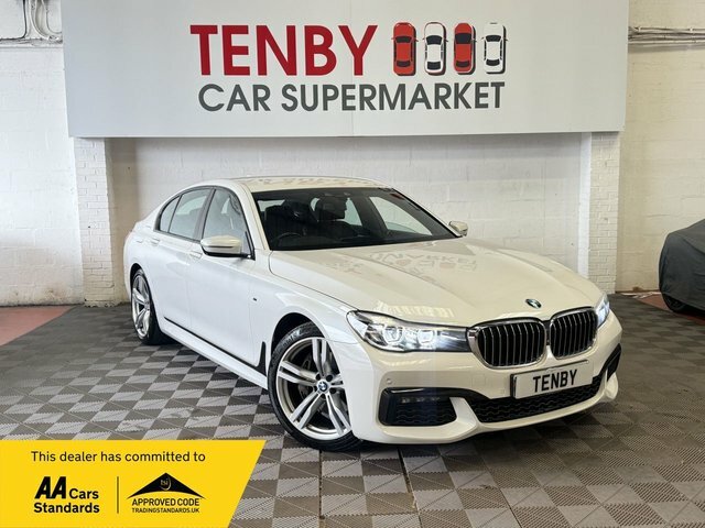 BMW 7 Series 740D Xdrive M Sport White