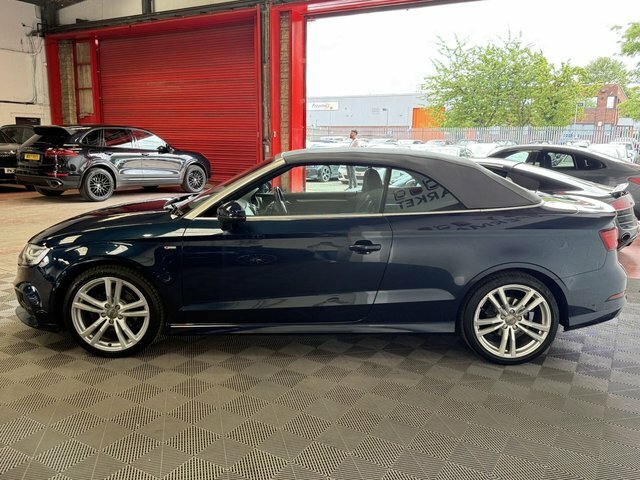 Audi A3 Cabriolet Automatic Blue #4