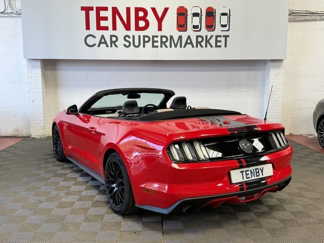Ford Mustang Automatic Red #5