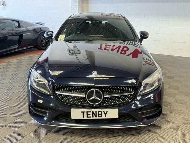 Mercedes-Benz C Class Automatic OE68FDP Blue #2