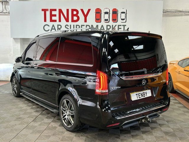 Mercedes-Benz V Class 2.2 V250d Amg Line Mpv G-tronic Euro 6 Black #20