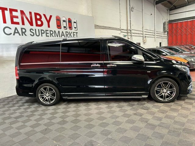 Mercedes-Benz V Class 2.2 V250d Amg Line Mpv G-tronic Euro 6 Black #7