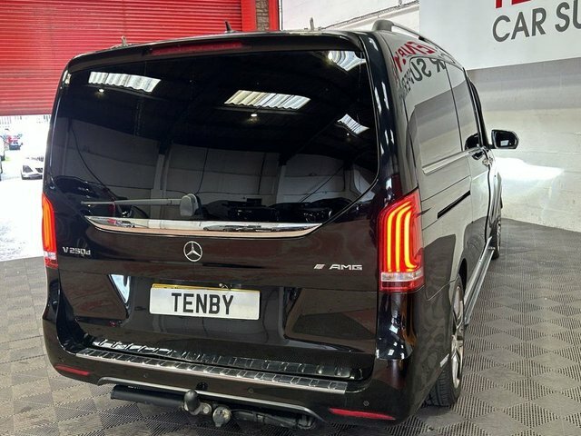 Mercedes-Benz V Class 2.2 V250d Amg Line Mpv G-tronic Euro 6 Black #22
