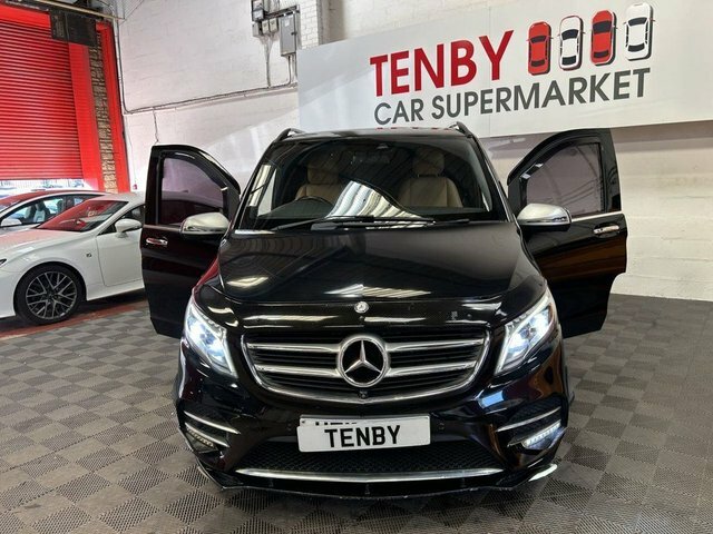 Mercedes-Benz V Class 2.2 V250d Amg Line Mpv G-tronic Euro 6 Black #8
