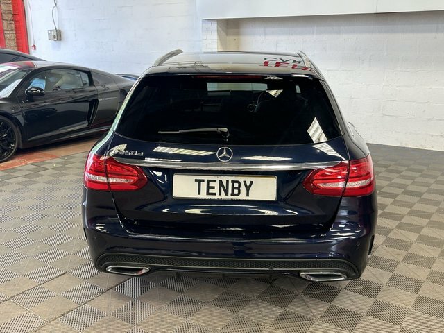 Mercedes-Benz C Class C250 D Amg Line Premium Blue #6