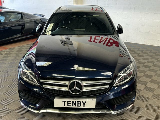 Mercedes-Benz C Class C250 D Amg Line Premium Blue #3