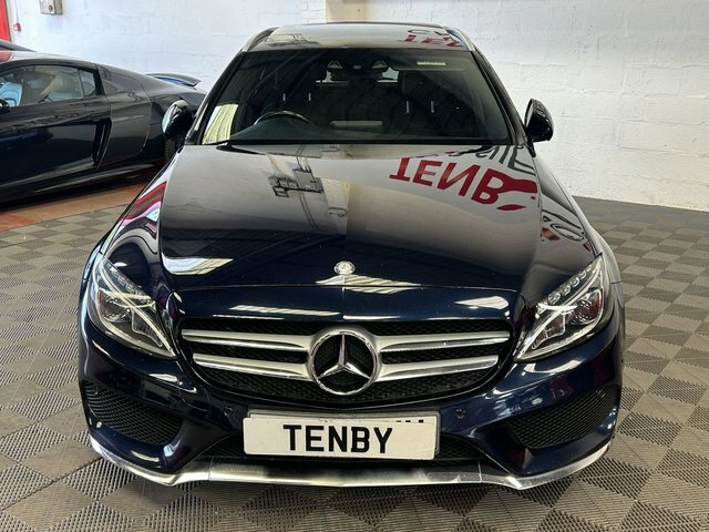 Mercedes-Benz C Class C250 D Amg Line Premium Blue #2