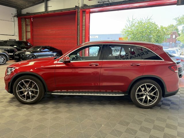 Mercedes-Benz GLC Class Glc 300 Amg Line Premium D 4Matic Red #5