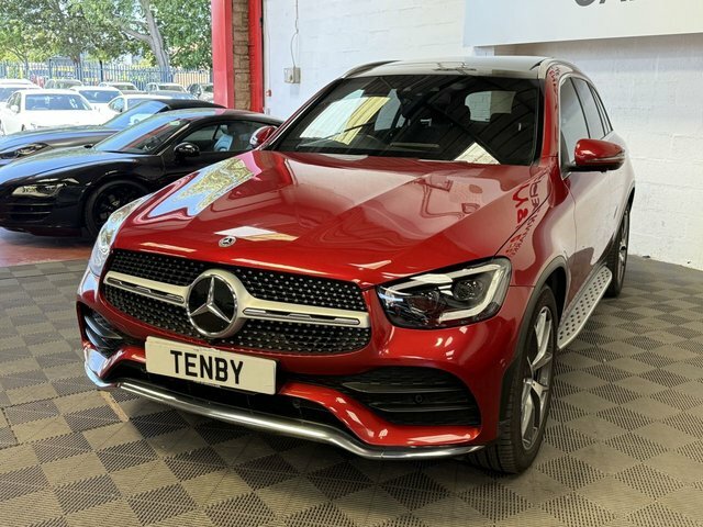 Mercedes-Benz GLC Class Glc 300 Amg Line Premium D 4Matic Red #4