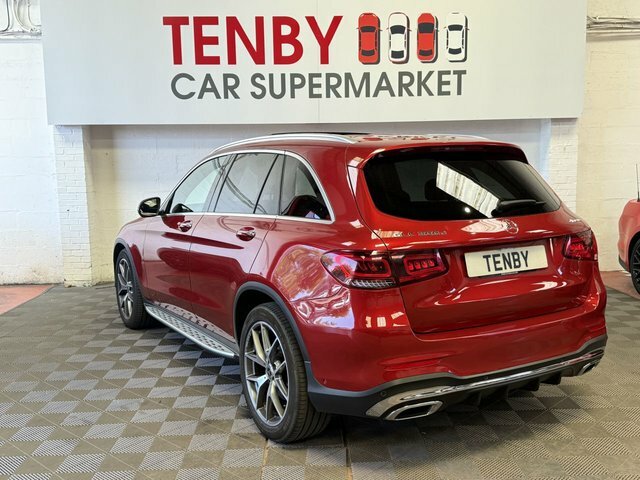 Mercedes-Benz GLC Class Glc 300 Amg Line Premium D 4Matic Red #6