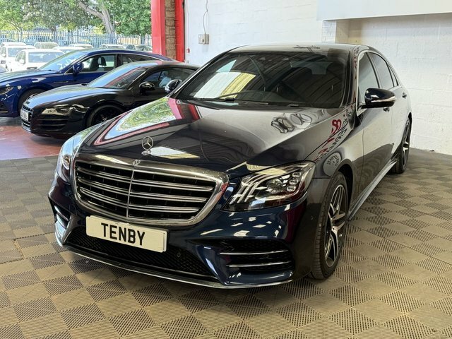 Mercedes-Benz S Class Automatic Blue #4