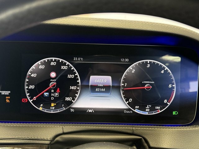 Mercedes-Benz S Class Black #30