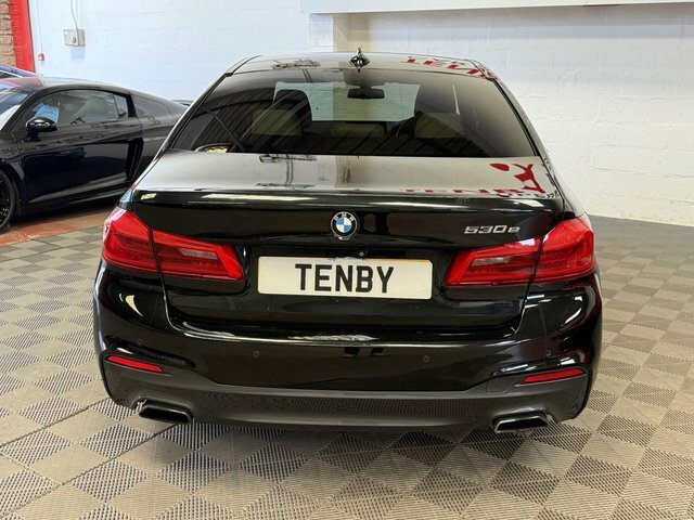 BMW 5 Series Automatic Black #4
