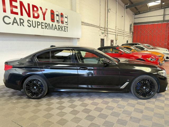 BMW 5 Series Automatic Black #6
