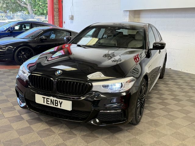 BMW 5 Series Automatic Black #2
