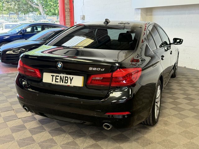 BMW 5 Series Automatic Black #6