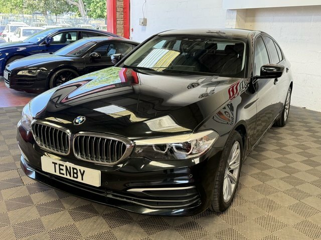 BMW 5 Series Automatic Black #3