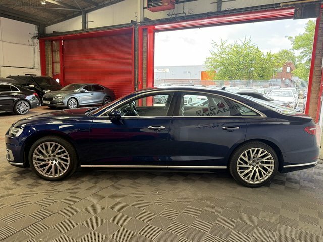 Audi A8 Automatic Blue #4