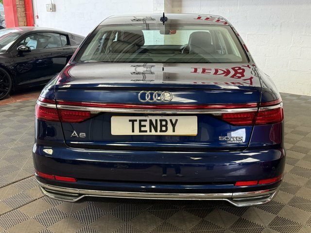 Audi A8 Automatic Blue #5
