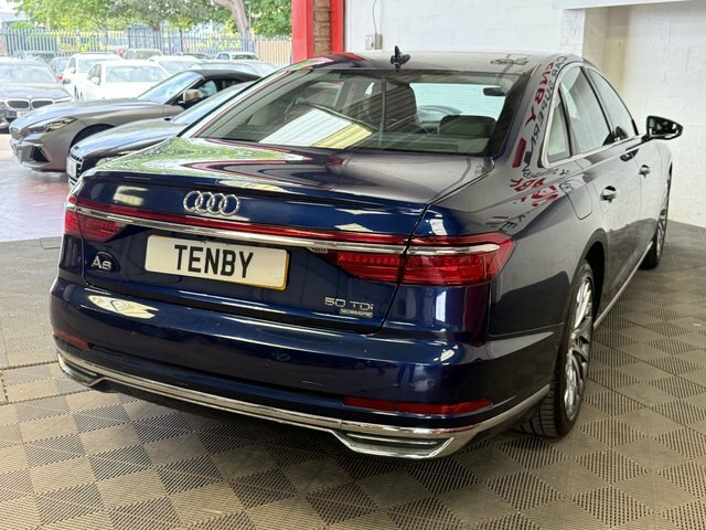 Audi A8 Automatic Blue #6