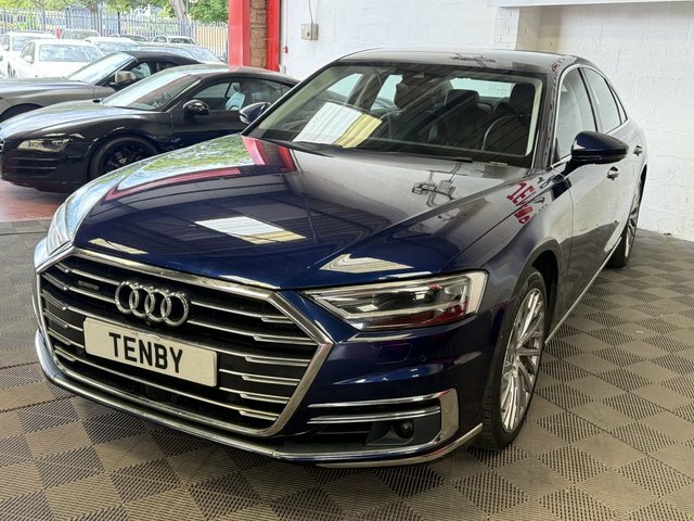 Audi A8 Automatic Blue #3