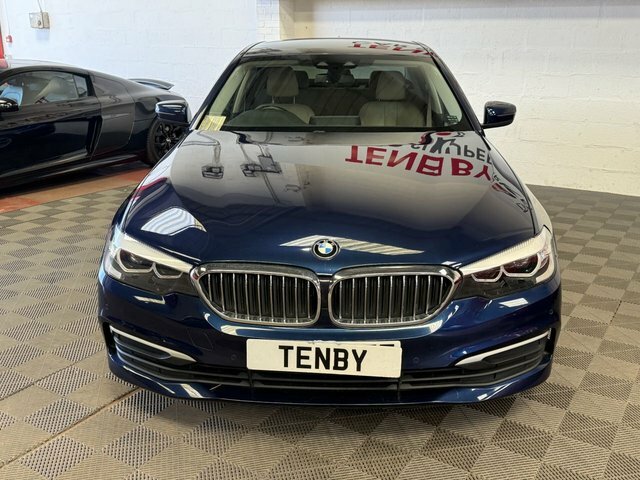 BMW 5 Series 520D Se Blue #2