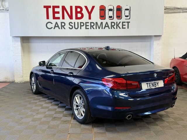 BMW 5 Series 520D Se Blue #6