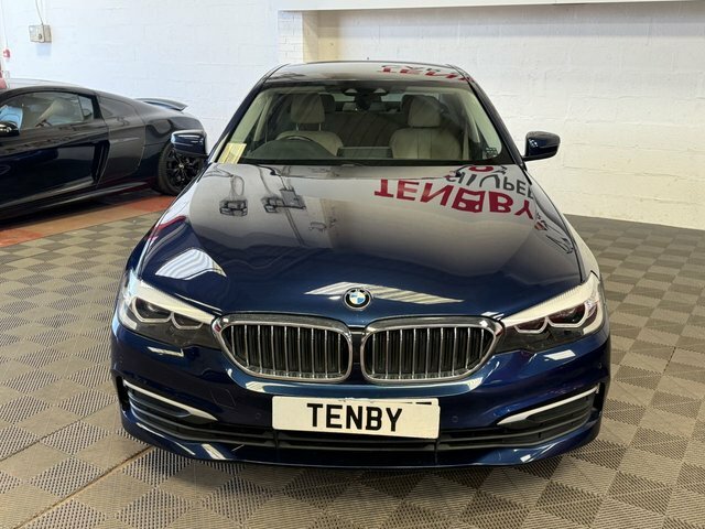 BMW 5 Series 520D Se Blue #3