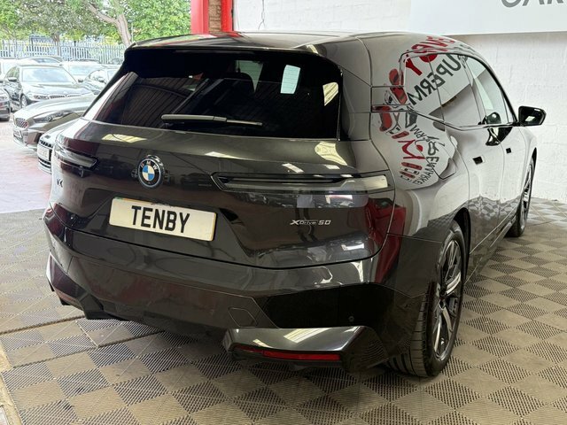 BMW iX Ix Xdrive40 M Sport Blue #8