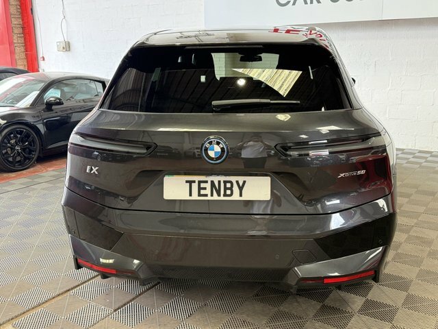 BMW iX Ix Xdrive40 M Sport Blue #7