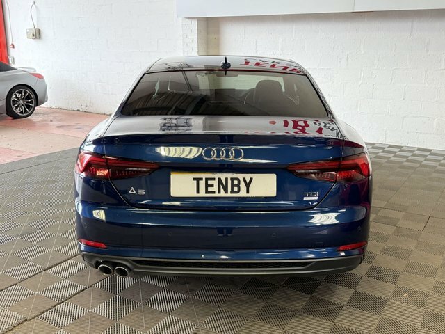 Audi A5 Automatic Blue #4