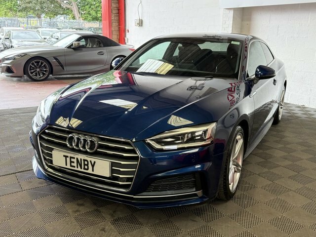 Audi A5 Automatic Blue #2