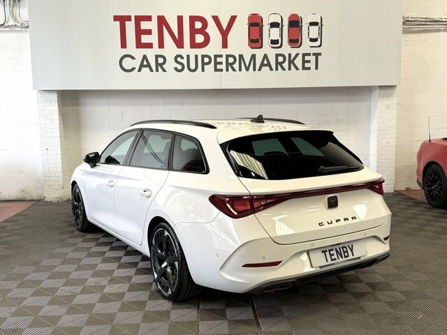 Cupra Leon Automatic White #5