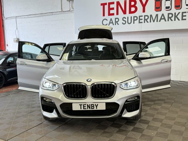 BMW X4 Xdrive30d M Sport White #10