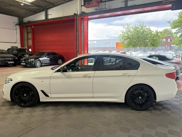 BMW 5 Series Automatic White #4