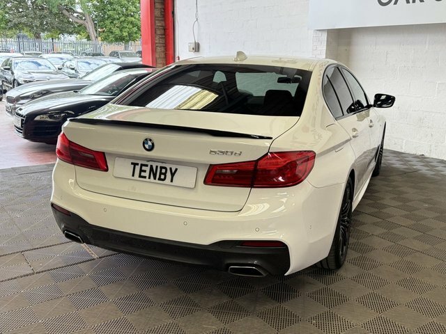 BMW 5 Series Automatic White #6