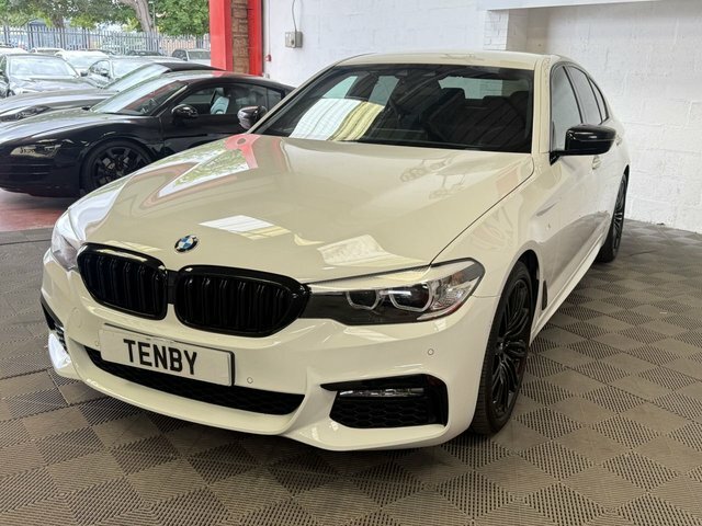 BMW 5 Series Automatic White #3