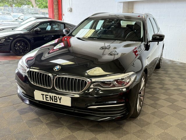 BMW 5 Series 520D Se Black #3