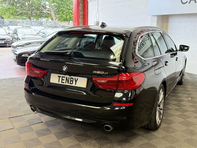 BMW 5 Series 520D Se Black #6