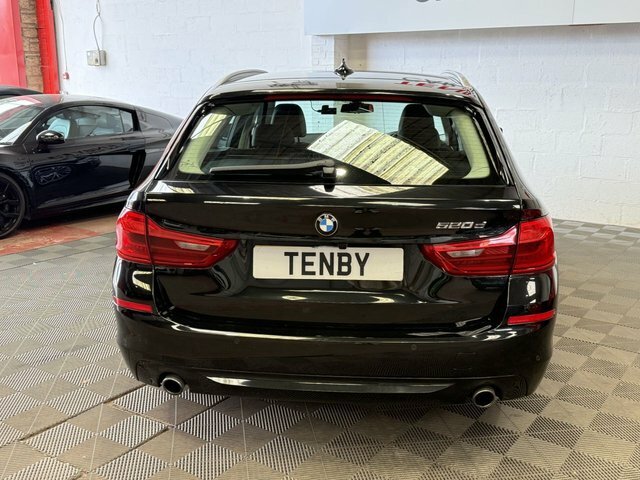 BMW 5 Series 520D Se Black #5