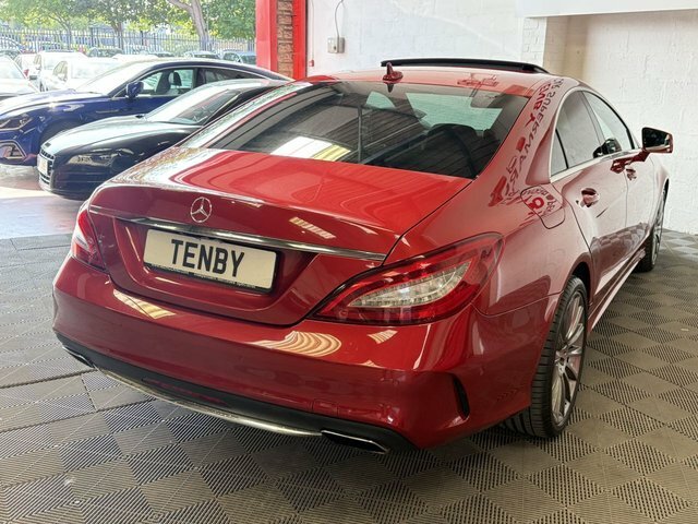 Mercedes-Benz CLS Cls220 D Amg Line Premium Red #6